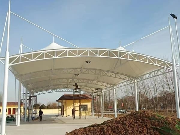 膜结构篮球场