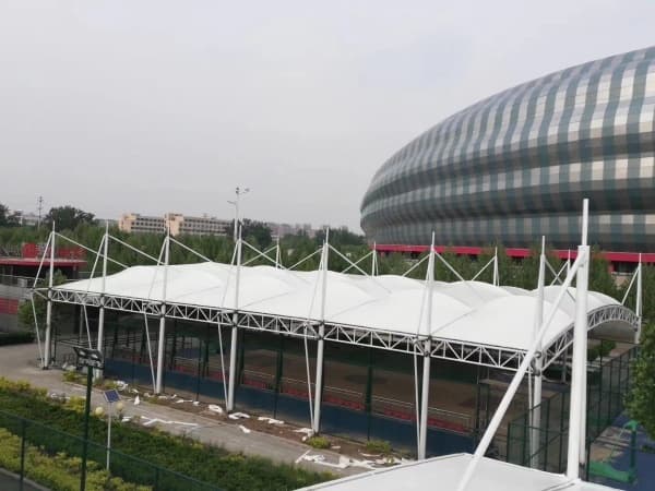 成功案例-膜结构车棚