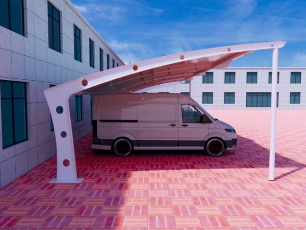 成功案例-膜结构车棚