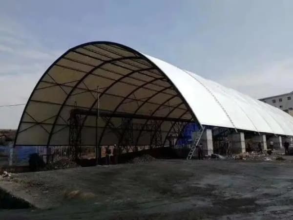 膜结构煤棚