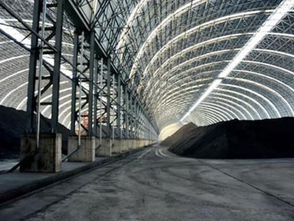 膜结构料场封闭